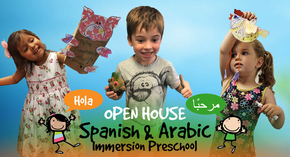 Spanish and Arabic Preschool Open House at Lango Kids Northern Virginia on Saturday, August 21