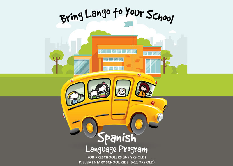 Veing Lango Kids To Your School - Spanish Language Program