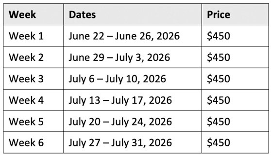 Lango Kids Northern Virginia- Spanish & Arabic Summer Camps Prices 2026